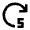 Forward 5 Fill Icon from Outlined Fill - Material Pro Free Set