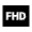 Full Hd Fill Icon from Sharp Fill - Material Pro Free Set