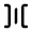 Horizontal Spacing Icon from Rounded Line - Material Pro Free Set