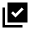 Library Add Check Fill Icon from Sharp Fill - Material Pro Free Set