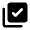 Library Add Check Fill Icon from Rounded Fill - Material Pro Free Set