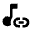 Link Music Fill Icon from Outlined Fill - Material Pro Free Set
