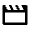 Movie Icon from Outlined Line - Material Pro Free Set