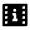 Movie Info Fill Icon from Outlined Fill - Material Pro Free Set