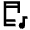 Phone Music Icon from Sharp Line - Material Pro Free Set