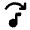 Replace Audio Icon from Rounded Line - Material Pro Free Set