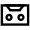 Audio Cassette Icon from Atlas Line Set