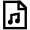 File Audio Icon from Atlas Line Set