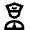 Man Police Officer Icon from Nova Line Set