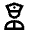 Man Police Icon from Nova Line Set