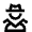 Man Spy Icon from Nova Line Set