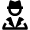 Man Spy Icon from Nova Solid Set