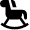 Rocking Horse Icon from Nova Solid Set