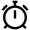Alarm Clock Icon from Atlas Line Set