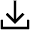 Arrow Down To Bracket Icon from Atlas Line Set