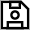 Floppy Disk Save Icon from Atlas Line Set