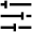 Horizontal Sliders Lines Icon from Atlas Line Set