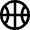 Sport Basketball Ball Icon from Nova Line Set
