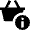 Shopping Basket Information Icon from Nova Solid Set