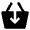 Shopping Basket Load Add Icon from Nova Solid Set