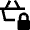 Shopping Basket Lock Icon from Nova Line Set