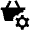Shopping Basket Setting Icon from Nova Solid Set
