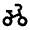 Bicycle Mach Upper Handle Icon from Nova Line Set