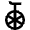 Bicycle Unicycle Icon from Nova Line Set