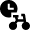 Sport Cycling Pace Timer Icon from Nova Solid Set