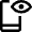 Iris Scan Smartphone Icon from Nova Line Set