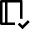 Book Check Icon from Nova Line Set