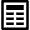 Newspaper Icon from Nova Line Set