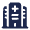 Hospital Icon from Solar Bold Set
