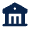 Bank Fill Icon from Mingcute Fill Set