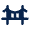 Bridge Fill Icon from Mingcute Fill Set