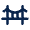 Bridge Line Icon from Mingcute Line Set