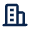 Building 1 Line Icon from Mingcute Line Set