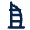 Burj Al Arab Line Icon from Mingcute Line Set