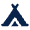 Campground Fill Icon from Mingcute Fill Set