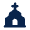 Church Fill Icon from Mingcute Fill Set