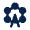 Ferris Wheel Fill Icon from Mingcute Fill Set