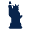 Statue Of Liberty Fill Icon from Mingcute Fill Set