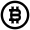 Bitcoin Circle Icon from Atlas Line Set