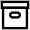 Box Filing Icon from Atlas Line Set