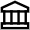 Building Column Icon from Atlas Line Set