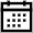 Calendar Schedule Icon from Atlas Line Set