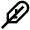 Feather Ink Icon from Atlas Line Set