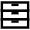 Filing Cabinet Icon from Atlas Line Set