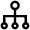 Hierarchy Circle Icon from Atlas Line Set