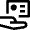 Business Card Handling Icon from Nova Line Set